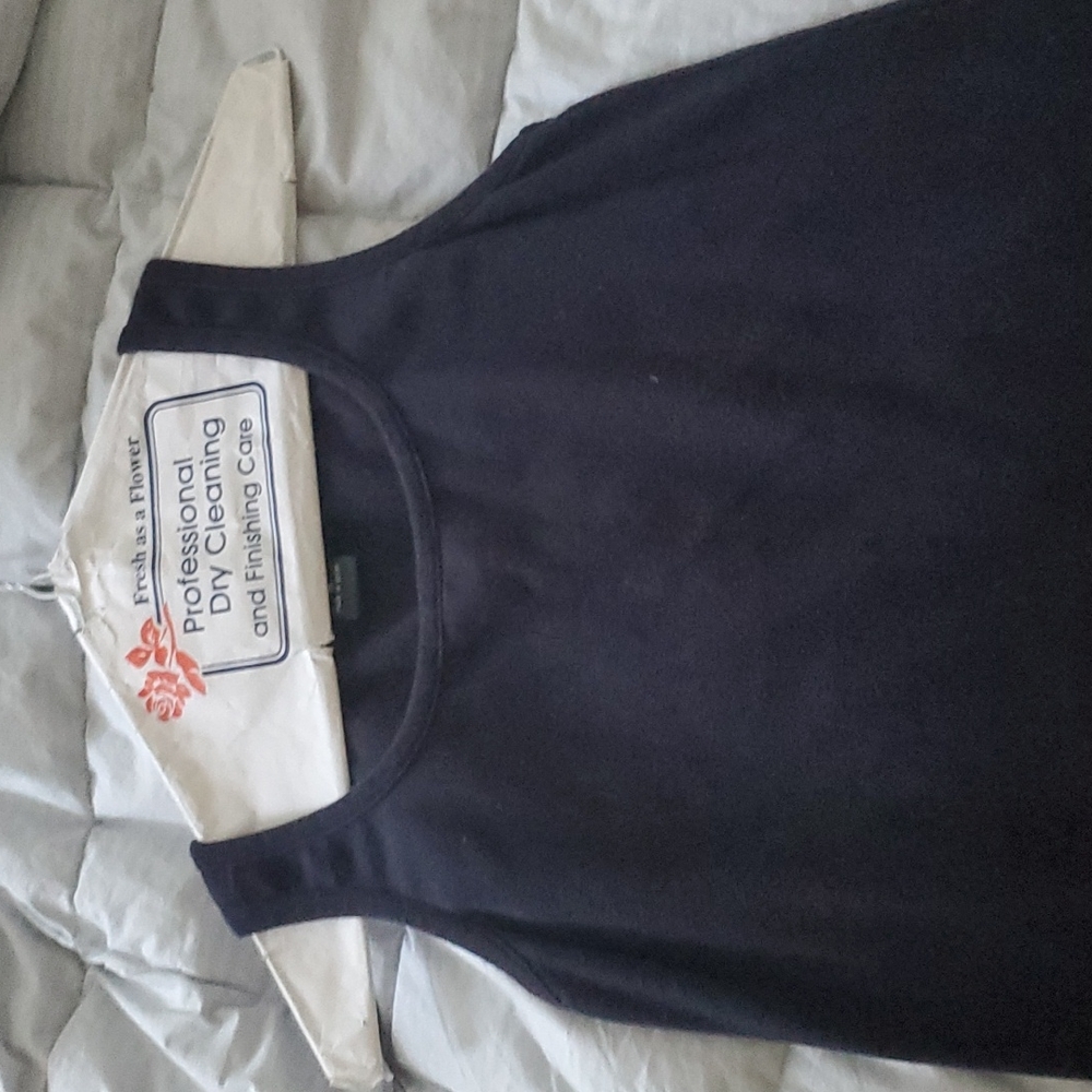 Navy Blue M Tank Top
